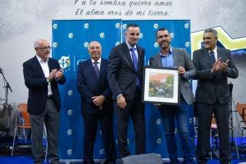 La fiesta aniversario de Global se celebró este miércoles en el Cabildo grancanario (Foto TA)